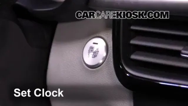 2016 Kia Optima EX 2.4L 4 Cyl. Horloge Régler l'horloge